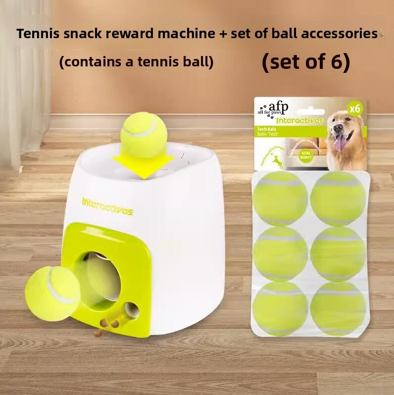 Automatic Dog Ball Launcher - Interactive Tennis Toy - Barkello.com