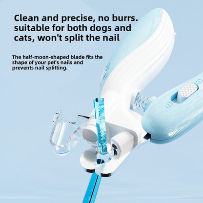 LED Pet Nail Clipper and Grinder with Light
