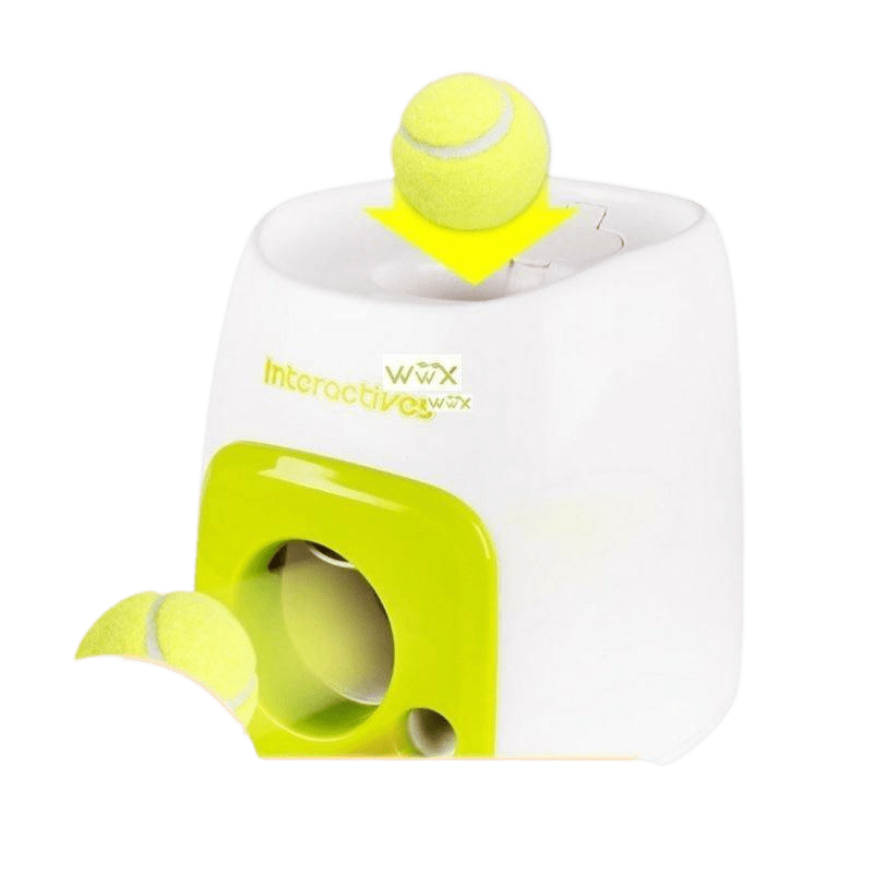 Automatic Dog Ball Launcher - Interactive Tennis Toy - Barkello.com