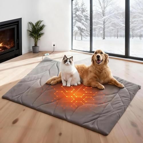 Heated Pet Blanket - Temperature Control for Dogs & Cats - Barkello.com