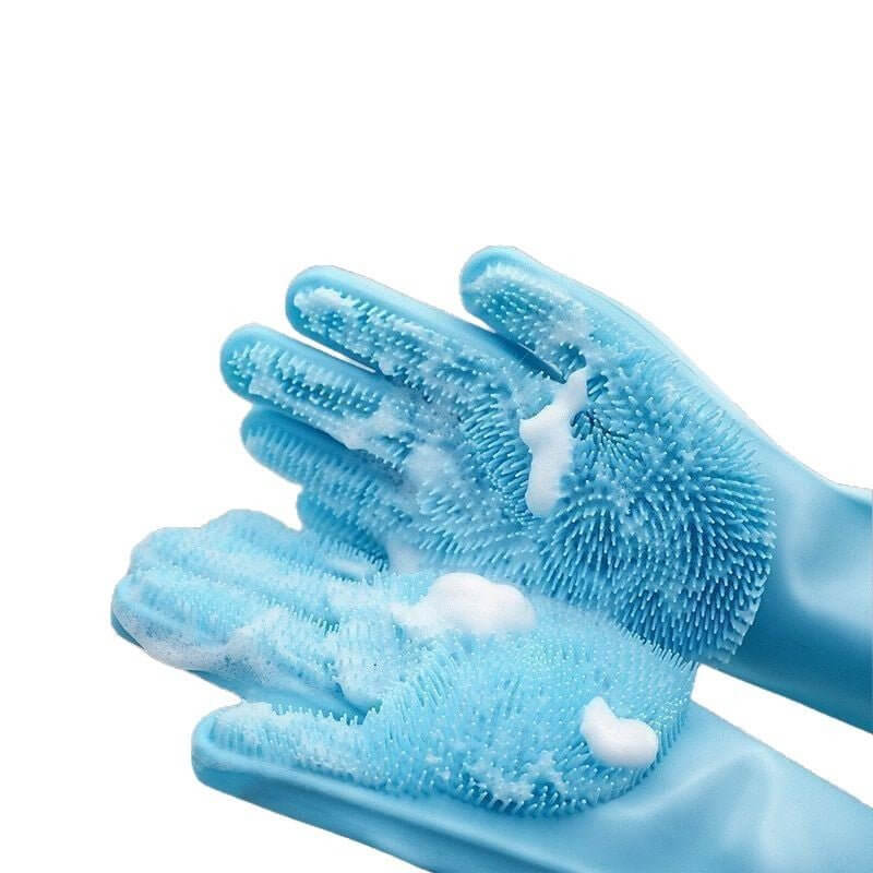 Pet Bath Grooming Gloves - Gentle Massage Brush - Barkello.com