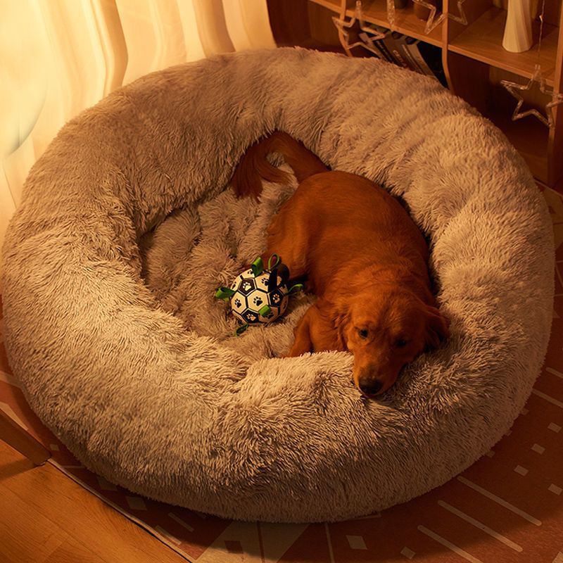 Plush Pet Bed for Dogs & Cats - All Season Comfort - Barkello.com