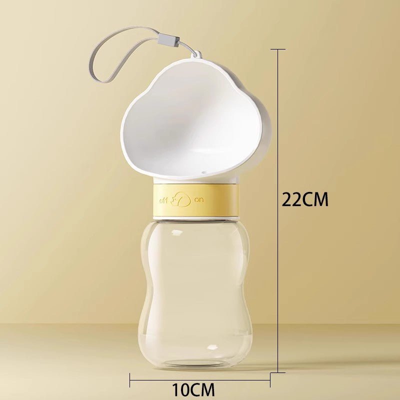 Portable Pet Water Bottle for Dogs - Travel Dispenser - Barkello.com