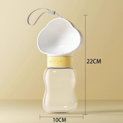 Portable Pet Water Bottle for Dogs - Travel Dispenser - Barkello.com