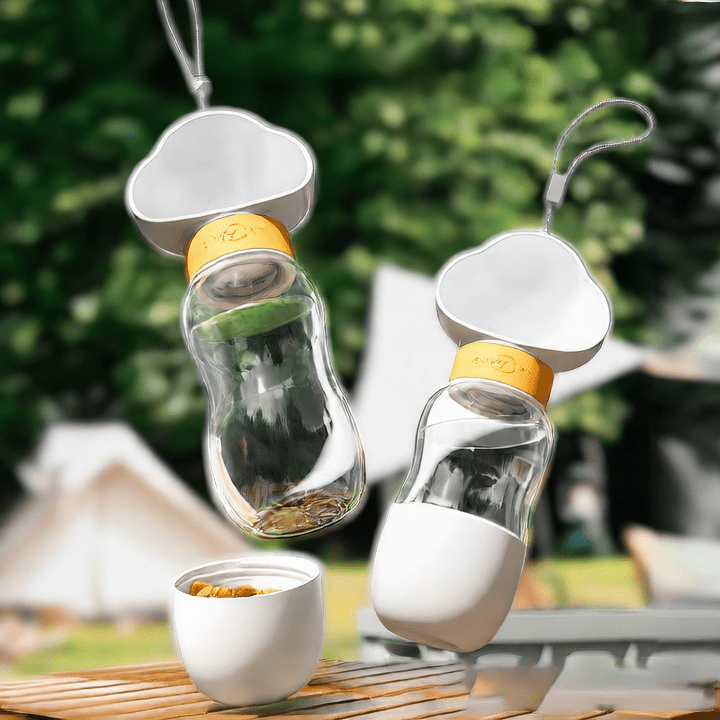 Portable Pet Water Bottle for Dogs - Travel Dispenser - Barkello.com