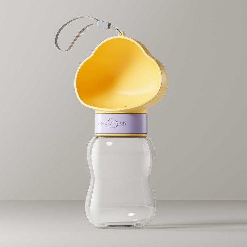 Portable Pet Water Bottle for Dogs - Travel Dispenser - Barkello.com