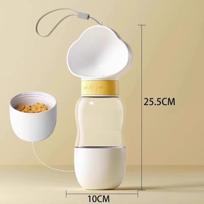 Portable Pet Water Bottle for Dogs - Travel Dispenser - Barkello.com