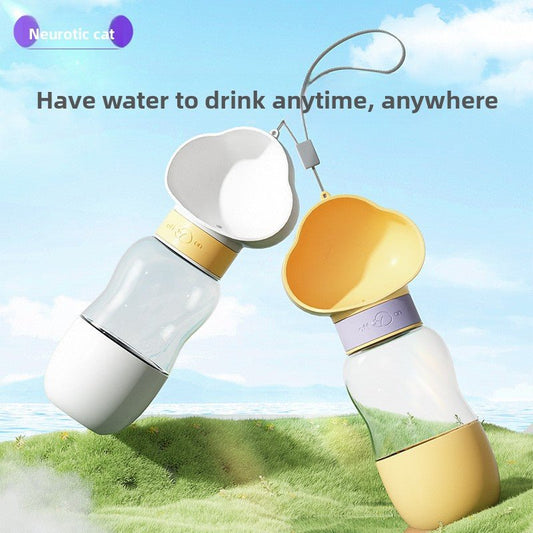 Portable Pet Water Bottle for Dogs - Travel Dispenser - Barkello.com