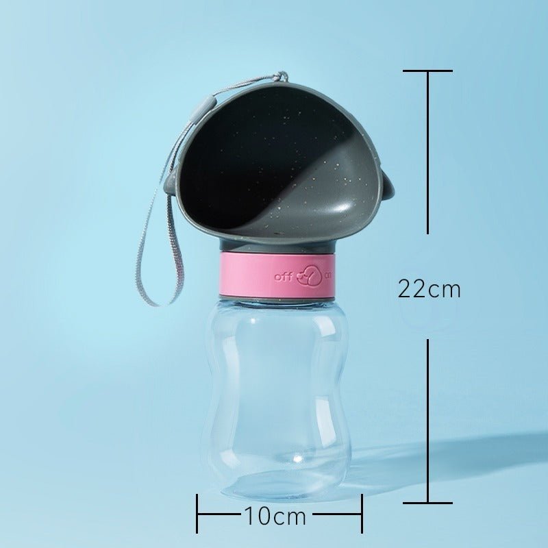 Portable Pet Water Bottle for Dogs - Travel Dispenser - Barkello.com